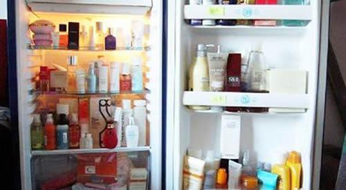 夏天化妆品可以放冰箱吗