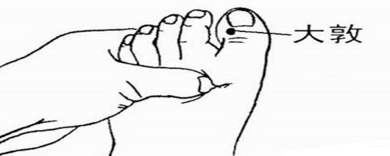 大敦准确位置和作用 大敦什么时候按摩