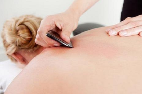 颈椎病刮痧正确图片 颈椎刮痧图片大全真实