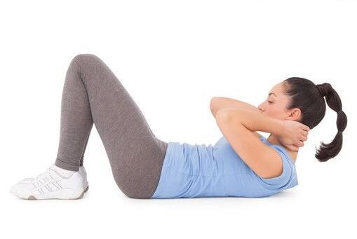 仰卧起坐感觉肚子抽筋 做仰卧起坐感觉肚子抽筋