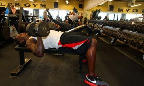 哑铃卧推力量训练方法(哑铃卧推力量训练方法图片)