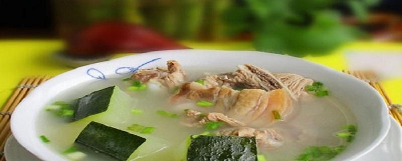 排骨冬瓜汤的功效与作用 排骨冬瓜汤的功效和作用