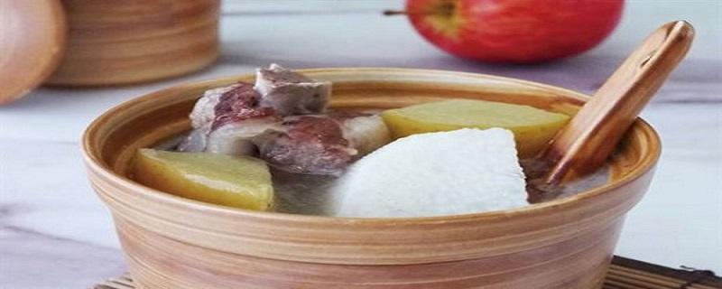 苹果炖排骨的功效与作用