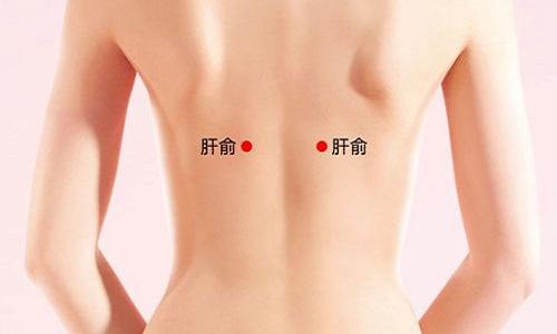 肝俞的准确位置图作用 肝俞的准确位置图
