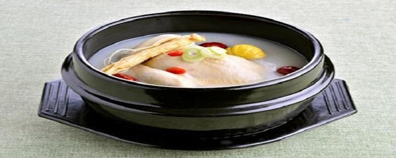 人参炖鸡的功效与作用