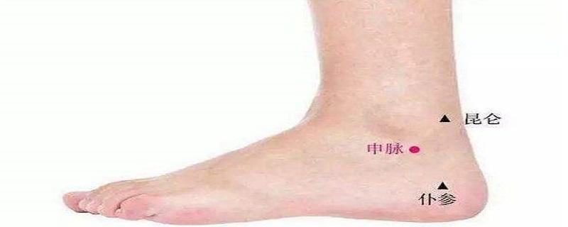 申脉在哪个位置图片（申脉怎么找）