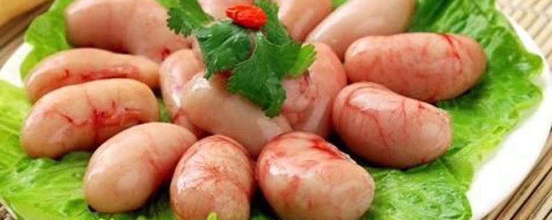 吃鸡睾丸的禁忌(吃鸡睾丸的禁忌食物)