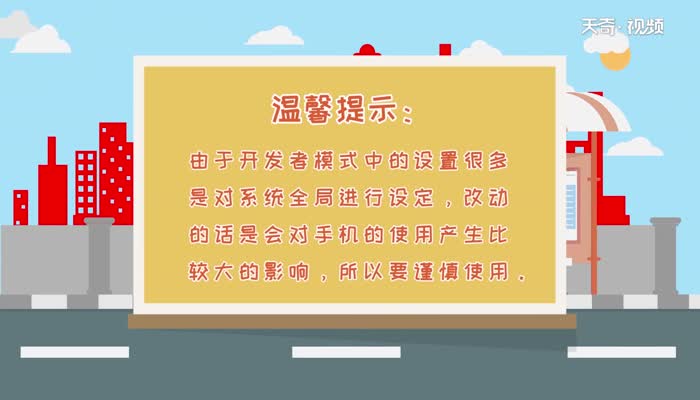 手机开发者模式是什么意思