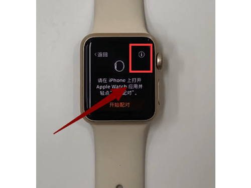 apple watch i标志在哪里