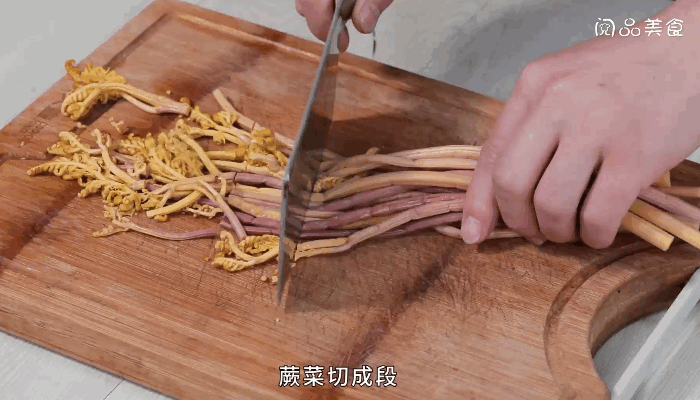 蕨菜炒肉丝做法 蕨菜炒肉丝怎么做