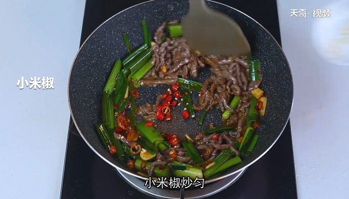 蒜苗炒牛肉怎么做，蒜苗炒牛肉的做法