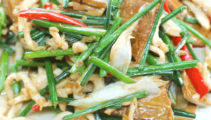 韭菜花香干鸡胸肉做法  韭菜花香干鸡胸肉怎么做