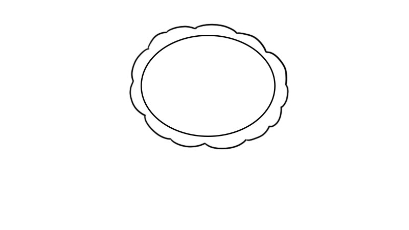 月饼图片简笔画画法  月饼图片简笔画步骤