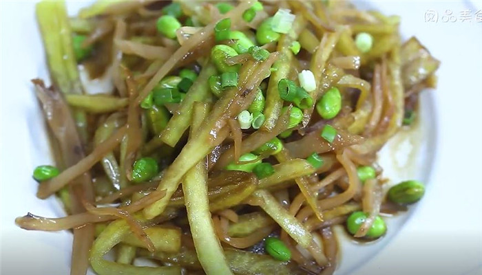 榨菜毛豆炒瓜皮怎么做 榨菜毛豆炒瓜皮的做法