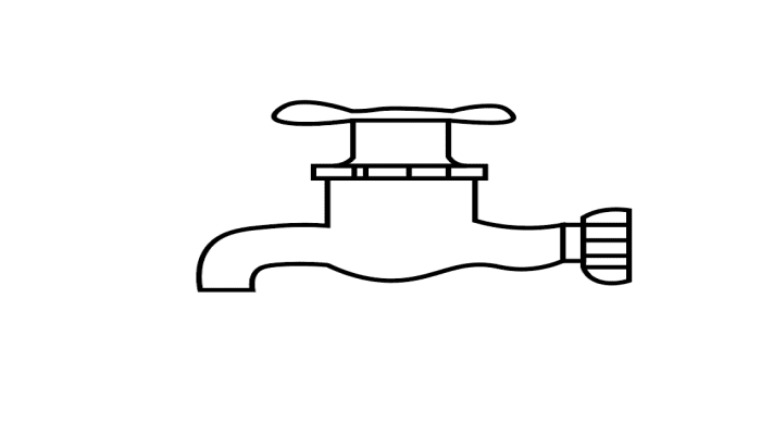 水龙头简笔画 水龙头简笔画怎么画