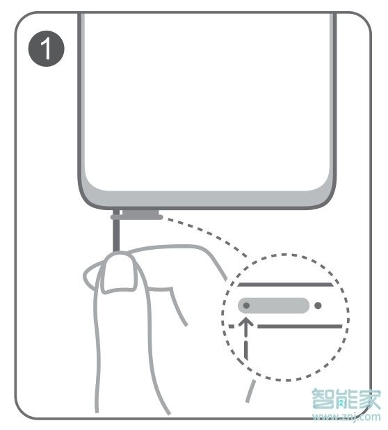 mate40pro第二张卡插哪里