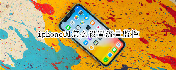 iphone11怎么设置流量监控