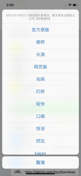 ios13修改提示音