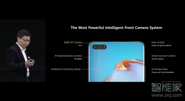 华为p40pro前置几颗摄像头