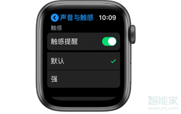 Apple Watch Series 5怎么调整触感强度