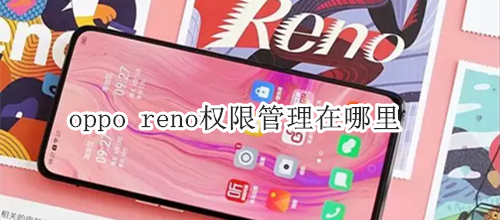 oppo reno权限管理在哪里