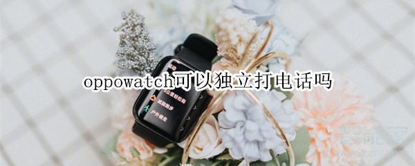 oppowatch可以独立打电话吗