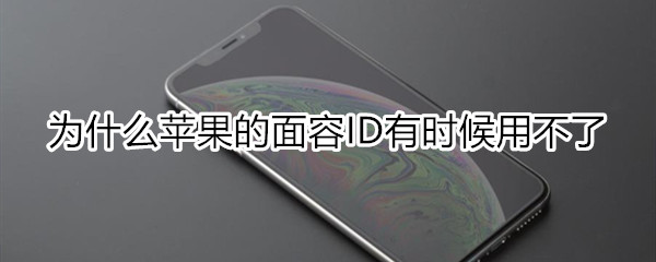 为什么苹果的面容ID有时候用不了