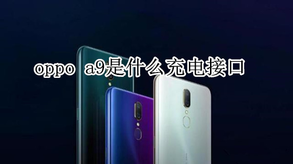 oppo a9是什么充电接口