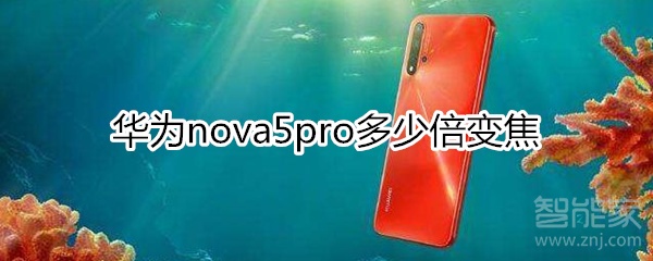 华为nova5pro多少倍变焦