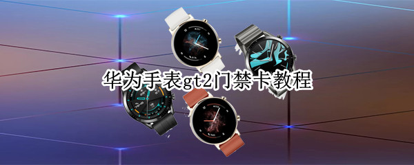 华为手表gt2门禁卡教程