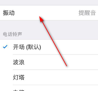 苹果手机接通电话震动怎么设置