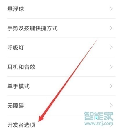 红米note8开发者选项在哪