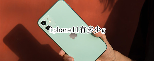 iphone11有多少g