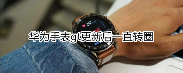 华为手表gt更新后一直转圈