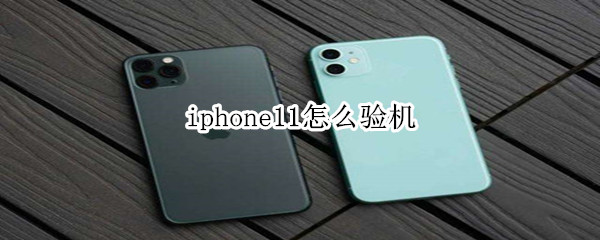 iphone11怎么验机