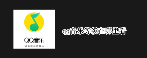 qq音乐等级在哪里看