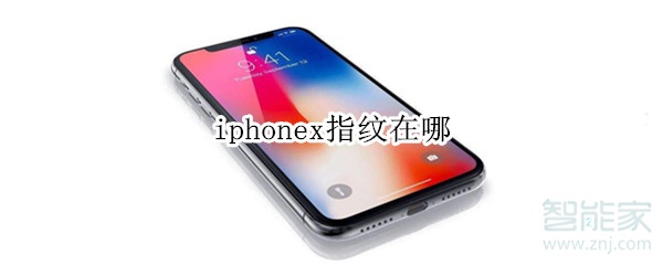 iphonex指纹在哪