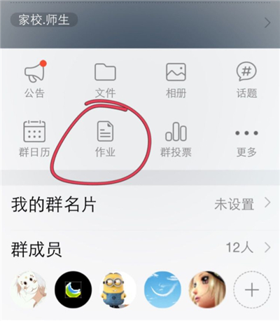 qq群怎么作业打卡
