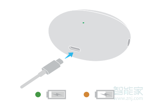 华为freebuds4i如何充电