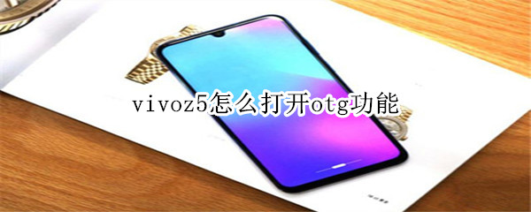 vivoz5怎么打开otg功能