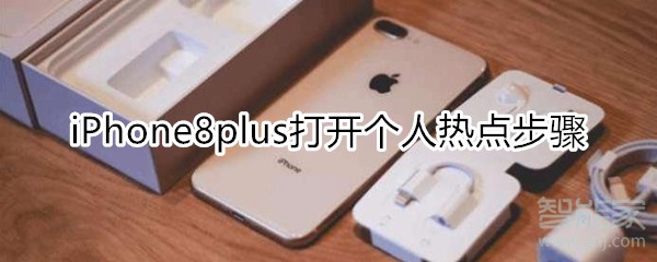 iPhone8plus怎么打开个人热点