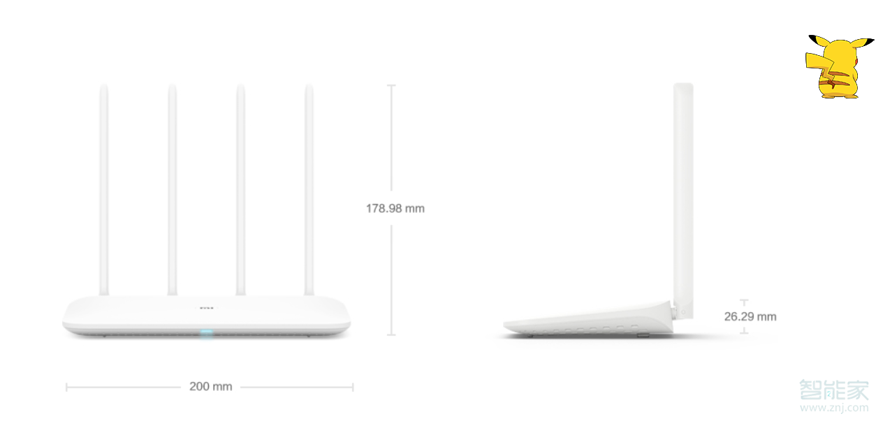 小米路由器4的尺寸是多大