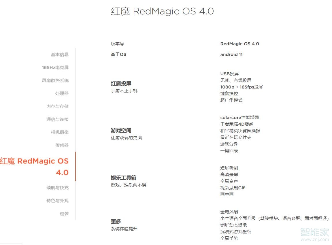 红魔6pro氘锋透明版是什么系统