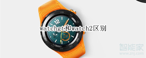 watchgt和watch2区别