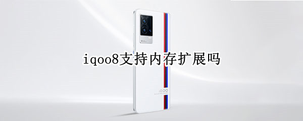 iqoo8支持内存扩展吗