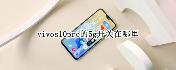 vivos10pro的5g开关在哪里