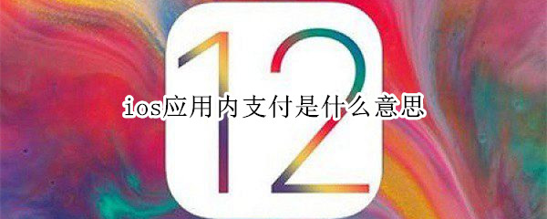 ios应用内支付是什么意思