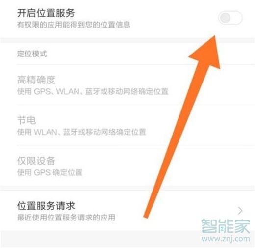 红米note7pro怎么开启定位