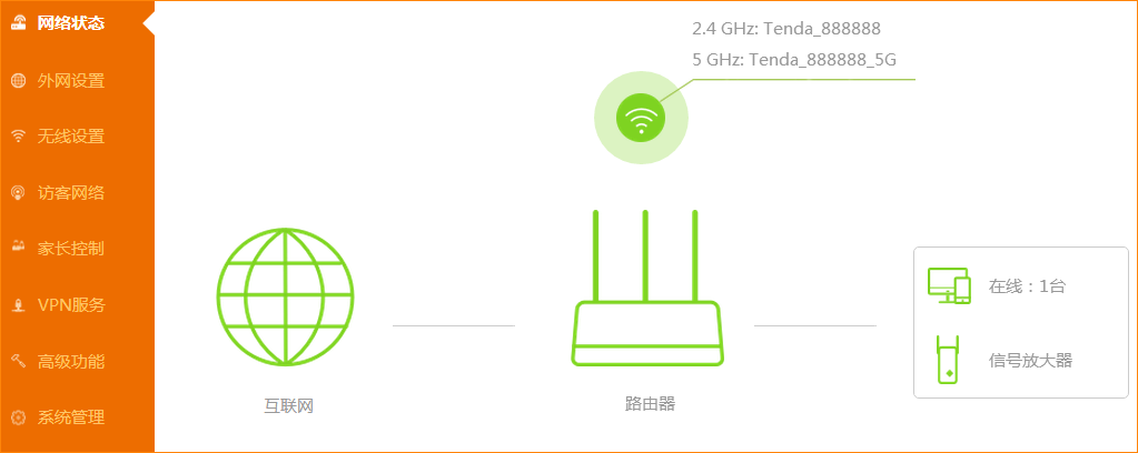 腾达(Tenda)AC7V1.0-如何设置上网