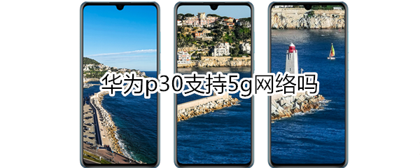 华为p30支持5g网络吗